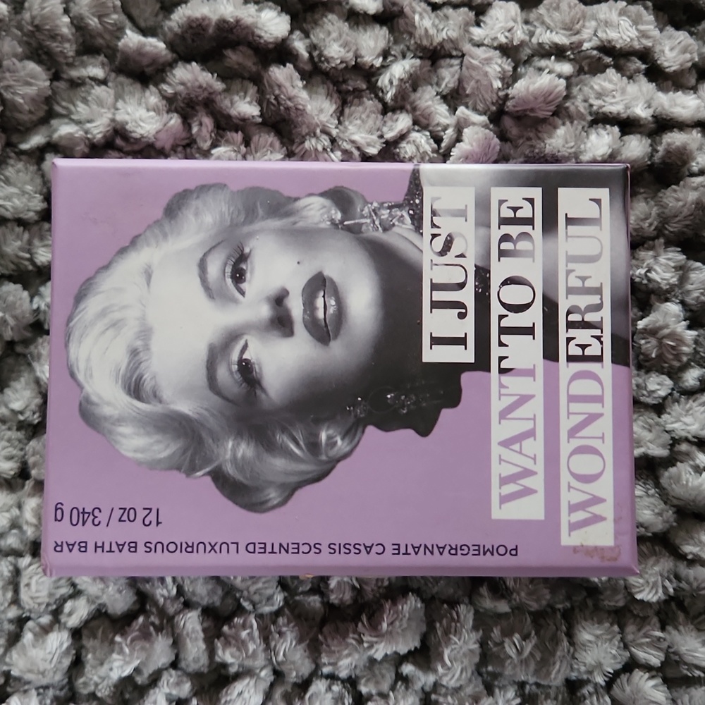 Marilyn Monroe scented soap